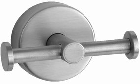 Άγκιστρο Μπάνιου Διπλό Moderno 222299 7,5x6x4,5cm Satin Karag Stainless Steel
