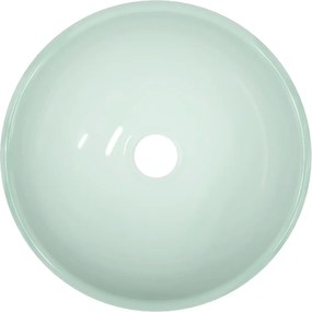 vidaXL Νιπτήρας Λευκός 30x12 εκ. από Ψημένο Γυαλί