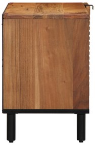 vidaXL Ντουλάπα Τηλεόρασης 80x31,5x46 εκ Μασίφ Ξύλο Ακακίας