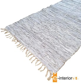 Δερμάτινη Κουρελού flat 80x160 - ICE GREY 5204995202899