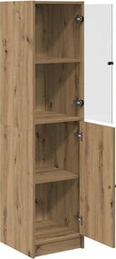 vidaXL Highboard Artisan Oak 35 x 37 x 142 εκ Επεξεργασμένο ξύλο