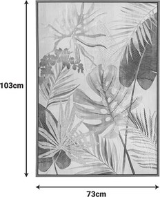 Πίνακας με πλαίσιο Lulle pakoworld 73x3.4x103εκ