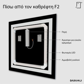Καθρέφτης με Φως LED F2