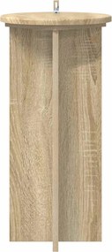 vidaXL Βάση φυτών 2 τεμ. Sonoma Δρυς 29,5 x 29,5 x 60 εκ.