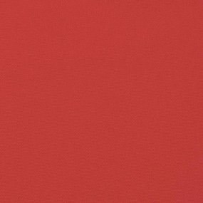Μαξιλάρι Παλέτας Κόκκινο 50 x 40 x 12 εκ. από Ύφασμα - Κόκκινο