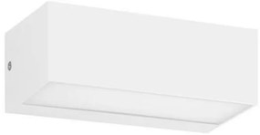 Απλίκα LED Εξωτερικού Χώρου Eurolamp Lima 145-52128 White 3CCT