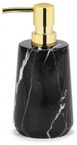 Δοχείο Κρεμοσάπουνου AH-BA21104 Φ6,5x18cm Black Andrea House Marble