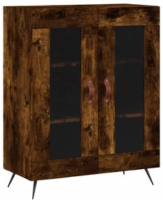 vidaXL Ντουλάπι Καπνιστή Δρυς 69,5 x 34 x 90 εκ. Επεξεργασμένο Ξύλο