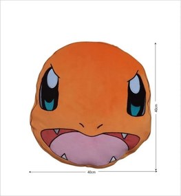 Μαξιλάρι Pokémon 43 x 3 x 43 cm Πορτοκαλί πολυεστέρας Παιδικά ζώων