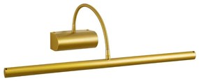Φωτιστικό Τοίχου - Απλίκα Trois 60437 Led 12W 60x24x18cm Gold GloboStar Aluminium