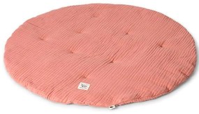 Χαλάκι Playmat Μουσελίνα 0211 110x110cm Coral Pink Funna Baby