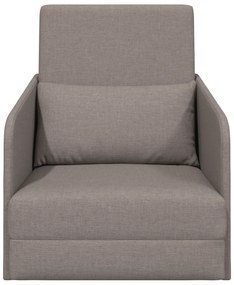 vidaXL Σαλονιού Καναπές Κρεβάτι 2-σε-1 Ταπάζ 65x80x83 εκ. Υφασμάτινος