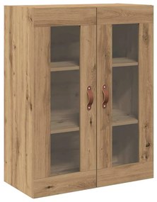 vidaXL Ντουλάπα τοίχου Επιτοίχιο artisan δρυς 69.5 x 34 x 90 εκ.