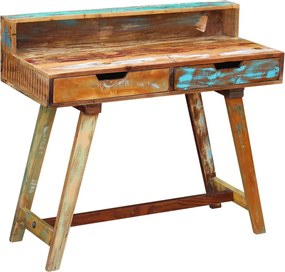 vidaXL Γραφείο από Μασίφ Ανακυκλωμένο Ξύλο