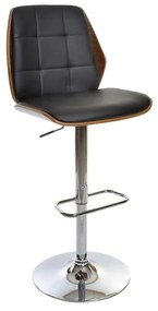 Καρέκλα DKD Home Decor Καφέ Μαύρο Ασημί 50 x 52 x 121 cm