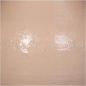 Βάζο ArteLibre Ροδακινί Αλουμίνιο 23x23x23cm