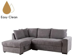 BILL ΚΑΝΑΠΕΣ ΚΡΕΒΑΤΙ ΓΩΝΙΑ ΑΡΙΣΤΕΡΗ STONE 241x173x94 - 70-0414