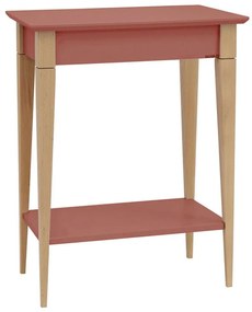 Κονσόλα Mimo S MIMOCSBE16 65x35x74cm Dark Coral-Beech Mdf, Wood