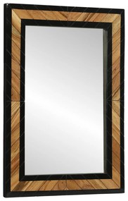 vidaXL Καθρέφτης 70x2x70 cm Σταθερό Ξύλο Ακακίας