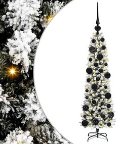 vidaXL Τεχνητό Χριστουγεννιάτικο Δέντρο με 150 LED Λευκό 120 cm