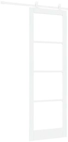 vidaXL Συρόμενη Πόρτα ORKDAL Λευκό 78 x 232 cm Ξύλο και μέταλλο