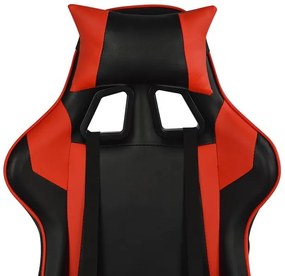 ΠΟΛΥΘΡΟΝΑ GAMING ZAYN HM1056.01 ΜΑΥΡΟ-ΚΟΚΚΙΝΟ PU 67x70x134 εκ.