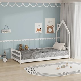 Κρεβάτι παιδικό Kiara-Leuko - 196.00Χ97.00Χ141.00cm