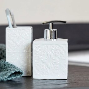 Dispenser Μπάνιου 500ml (8.5x8.5x13) Wenko Cordoba White 22650100