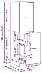 ΣΥΡΤΑΡΙΕΡΑ ΓΕΝΙΚΗΣ ΧΡΗΣΗΣ ΓΚΡΙ ΣΚΥΡ.40X41X144,5 ΕΚ. ΜΟΡΙΟΣΑΝΙΔΑ 3309639