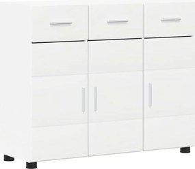 vidaXL Πλαϊνό γραφείο FLORIN 88,5 x 30,5 x 73 εκ Λευκό