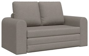 vidaXL Κρεβάτι καναπές Taupe 148 x 71 x 83 εκ. ύφασμα