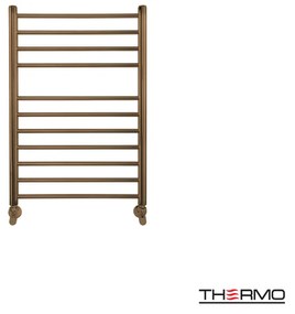 Thermo Bellavia Θερμαινόμενη πετσετοκρεμάστρα 75x50cm Antique Brass ΔΕΝ ΠΕΡΙΛΑΜΒΑΝΤΟΝΤΑΙ ΔΙΑΚΟΠΤΕΣ & ΑΝΤΙΣΤΑΣΕΙΣ