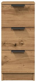Sideboards 2 τεμάχια Artisan Oak 30x30x70cm Κατασκευασμένο ξύλο 856958