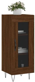 vidaXL Ντουλάπι Καφέ Δρυς 34,5 x 34 x 90 εκ. Επεξεργασμένο Ξύλο