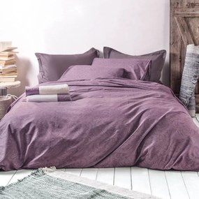 Σεντόνια Μονά (Σετ) Rythmos Diva Charisma Purple Μωβ ΧΩΡΙΣ ΛΑΣΤΙΧΟ 160x260