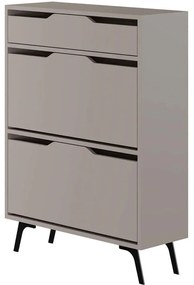 Παπουτσοθήκη Astat 855DTE5186 81,6x29,5x110cm Mocha Μοριοσανίδα, Μελαμίνη