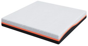 vidaXL Στρώματα Λευκό, Γκρι 200 x 200 cm