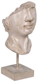 Διακοσμητική Φιγούρα Μπεζ Πρόσωπο 12,5 x 13,5 x 27,5 cm