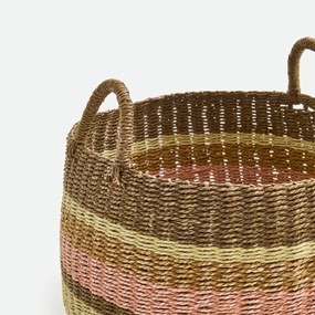 Στρογγυλό καλάθι αποθήκευσης από χάρτινο κορδόνι, VAYA