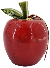 Κεραμικό Μήλο τροχού Φύλλο Μεγάλο  10x14cm 90-752Rozos Ceramics