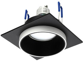 Φωτιστικό Χωνευτό Eglo 900452 CAROSSO Μαύρο Ματ (Black Mat)|Λευκό (White)