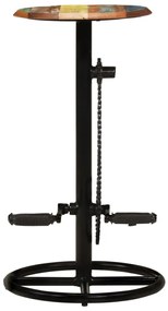 vidaXL Σκαμπό Μπαρ 2 τεμ. από Μασίφ Ανακυκλωμένο Ξύλο