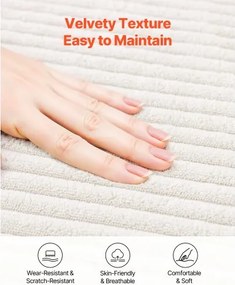 VEVOR Modular Sectional Sofa L Shaped Cloud Couch with Chaise and Cushion Beige