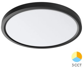 Φωτιστικό Οροφής Braytron BP07-00581 Μαύρο Ματ (Black Mat) CCT3
