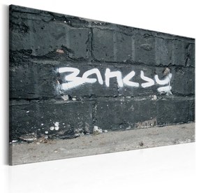 Πίνακας - Banksy Signature  120x80