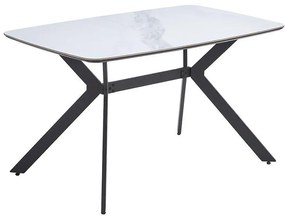 Τραπέζι Τραπεζαρίας 202 Fylliana Λευκό 160x90x75 εκ.