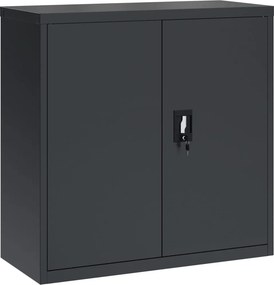 vidaXL Αρχειοθήκη Ανθρακί 90 x 40 x 90 εκ. από Ατσάλι