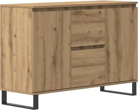 vidaXL Μπουφές Δρυς τεχνίτης 101,5 x 35 x 70 εκ. από Επεξεργασμένο Ξύλο