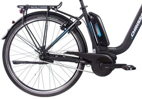 E-Cassiopea 28 Inch 50 cm Women 7SP Rim Brakes Matte black