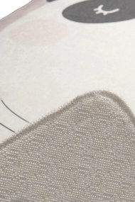 Carpet (140 x 190) King Panda Multicolor